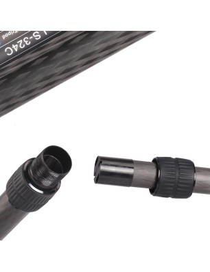 LEOFOTO RANGER TREPIED CARBONE SC-324C + LH40