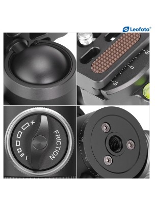 LEOFOTO URBAN TREPIED CARBONE LX-225CT + ROTULE XB-32Q