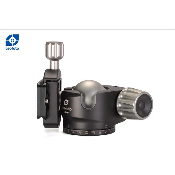 Rotule Leofoto LH-40PR Avec Double Plaque Panoramique - Pour Appareil Photo - Alu