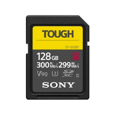 SONY SD SERIE G TOUGH 128 GB UHS-II R300/W299 (SFG128TG)