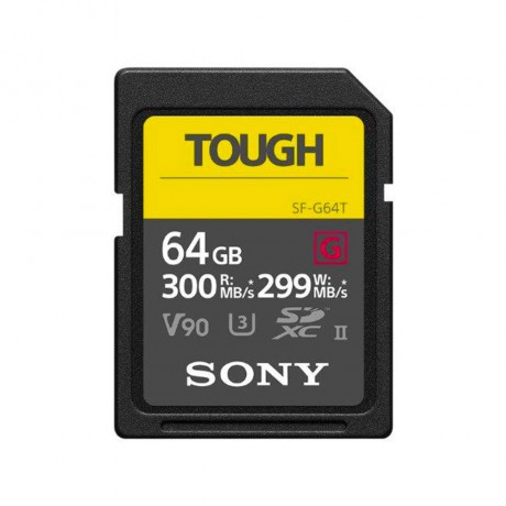 SONY SD SERIE G TOUGH 64GB UHS-II R300/W299 (SF64TG)