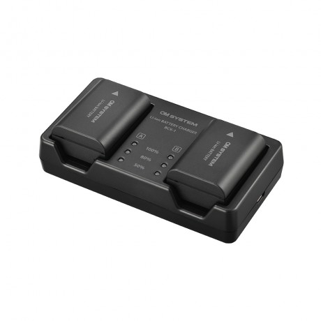 OM SYSTEM CARGEUR SBCX-1 KIT CHARGEUR BCX-1 + 1 BATTRIE BLX-1