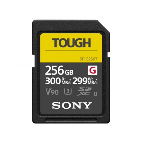 SONY SD SERIE G TOUGH 256 GB UHS-II R300/W299 (SFG256TG)