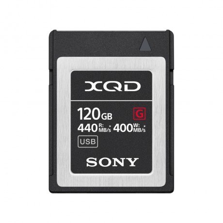 SONY XQD G 120 GB HIGH SPEED R440 W400 MB/S