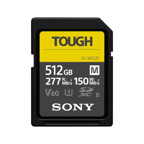 SONY SD SERIE M TOUGH 512 GB UHS-II R277W150 (SFM512T)