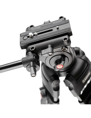 CARUBA PIED VIDEO VIDEOSTAR 180 PRO - Fluide et Stable