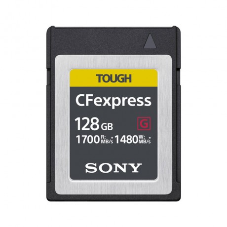 SONY CARTE CFEXPRESS SERIE G TYPE B 128GB R1700/W1400