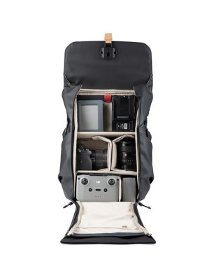 Sac à Dos PGYTECH ONEGO 18L Obsidian Black - Confort et Style pour Aventuriers Urbains