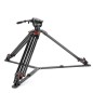 CARUBA TREPIED VIDEO VIDEOSTAR 188 PRO + ROTULE FLUIDE
