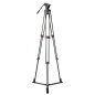 CARUBA TREPIED VIDEO VIDEOSTAR 188 PRO + ROTULE FLUIDE