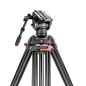 CARUBA TREPIED VIDEO VIDEOSTAR 188 PRO + ROTULE FLUIDE