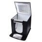 CARUBA BOITE A LUMIERE PORTABLE LED AVEC VARIATEUR 40X40X40CM CARUBA BOITE A LUMIERE PORTABLE LED AVEC VARIATEUR 40X40X40CM