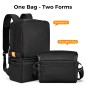 K&F SAC A DOS ET BESACE 2 EN 1 NOIR K&F SAC A DOS ET BESACE 2 EN 1 NOIR