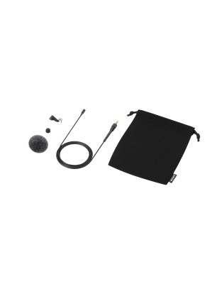 Micro-cravate professionnel Sony ECM-L1 – Qualité audio Hi-Res pour interviews et broadcast