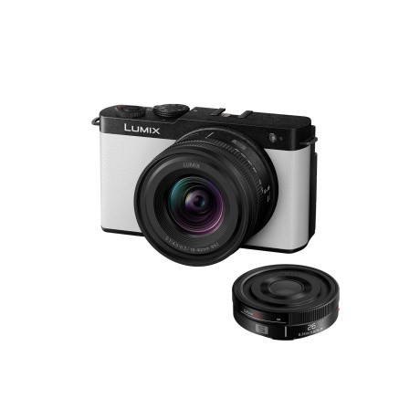 PANASONIC LUMIX DC-S9 BLANC+18-40+26/8 OFFERT