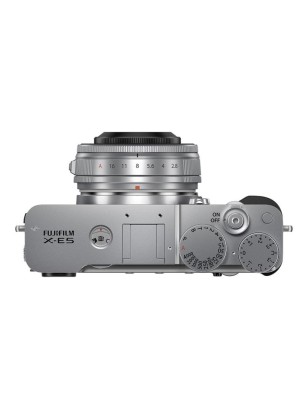 FUJIFILM X-E5 : hybride 40MP compact avec stabilisation