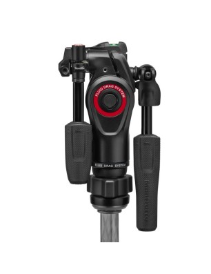 Manfrotto Befree GT PRO – Trépied carbone 3-Way 6 kg