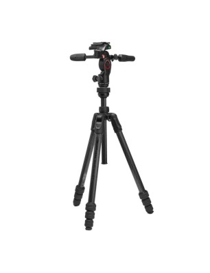 Manfrotto Befree GT PRO – Trépied carbone 3-Way 6 kg