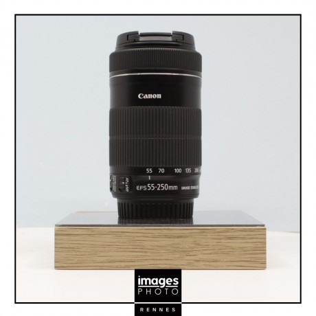 OCCASION - CANON EF-S 55-250/4-5.6 IS STM - GARANTIE 6 MOIS