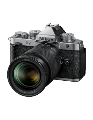 Nikon Z f SILVER – Hybride plein format rétro, 24,5 MP
