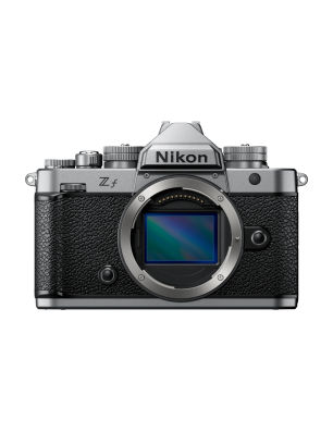 Nikon Z f SILVER – Hybride plein format rétro, 24,5 MP