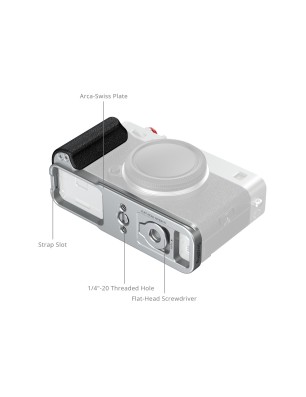SmallRig 5447 – Grip argent Fujifilm X-E5