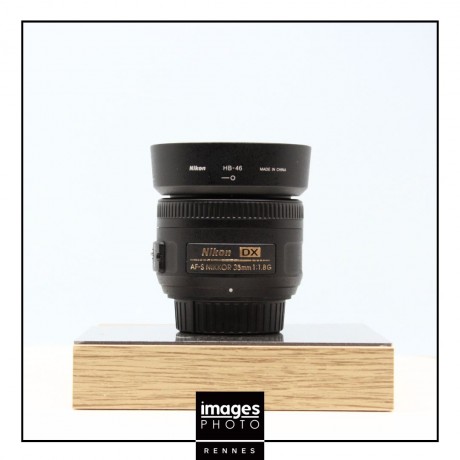 OCCASION - NIKON AF-S DX 35/1.8 G DX - GARANTIE 6 MOIS