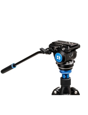 Benro S4Pro – Tête vidéo fluide pour tournages mobiles