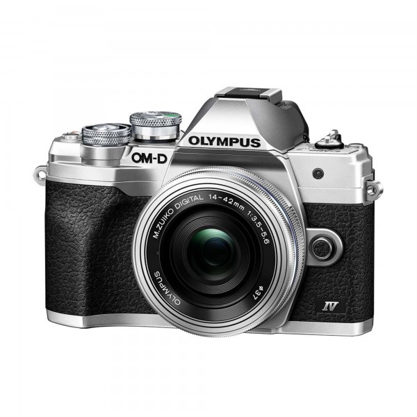 OLYMPUS E-M10 MARK IV SILVER + 14-42 EZ