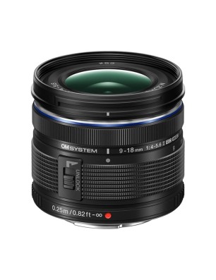 Objectif Ultra-Grand-Angle M.Zuiko Digital ED 9-18mm F4.0-5.6 II - Léger et Compact
