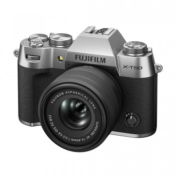 FUJIFILM X-T50 SILVER + XC...