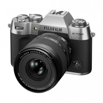 FUJIFILM X-T50 SILVER + XF...