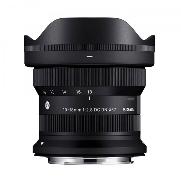 SIGMA 10-18 F/2.8 DC DN CONTEMPORARY CANON RF-S SIGMA 10-18 F/2.8 DC DN CONTEMPORARY CANON RF-S