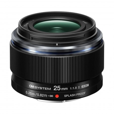 OM SYSTEM 25mm F1.8 II – Objectif standard lumineux et polyvalent