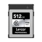 LEXAR PRO CFEXPRESS SILVER TYPE B 512GB W1300/R1750