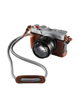 SmallRig 5449 – Étui cuir marron pour Fujifilm X-E5