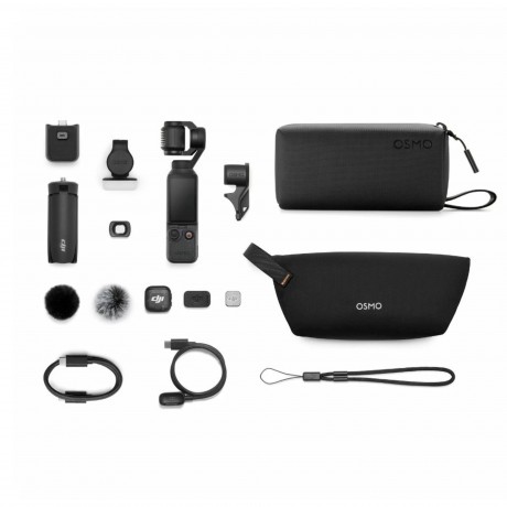 DJI Osmo Pocket 4 Creator Combo – Caméra Vlog Pro