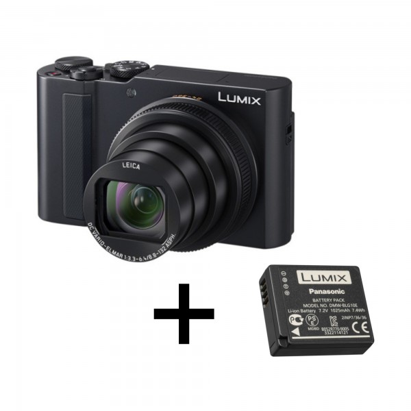 PANASONIC LUMIX DC-TZ300 NOIR + DEUXIEME BATTERIE PANASONIC LUMIX DC-TZ300 NOIR + DEUXIEME BATTERIE
