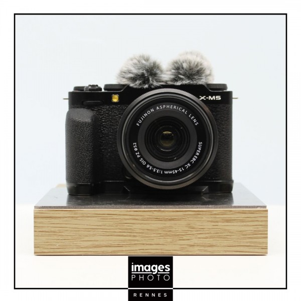 OCCASION - FUJIFILM X-M5 NOIR + XC 15-45 + ACCESSOIRES SMALLRIG (6025 DÉCL.) - GARANTIE 12 MOIS OCCASION - FUJIFILM X-M5 NOIR + XC 15-45 + ACCESSOIRES SMALLRIG (6025 DÉCL.) - GARANTIE 12 MOIS
