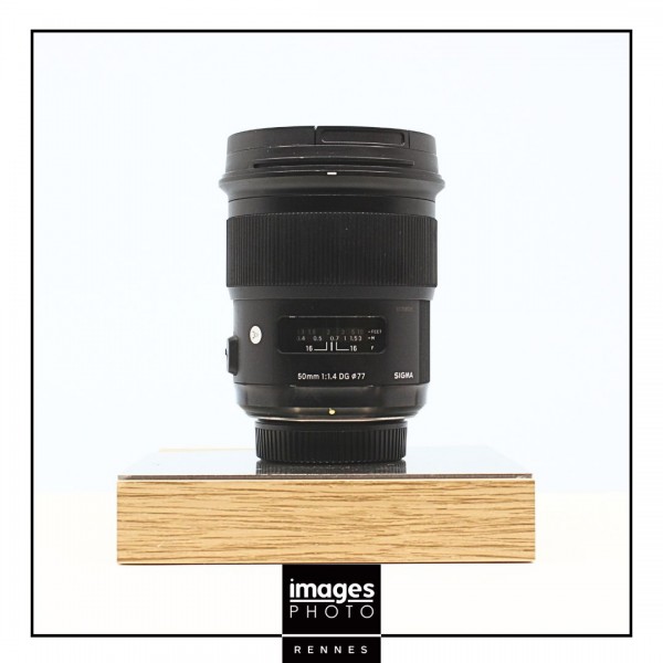 OCCASION - SIGMA 50/1.4 DG ART (NIKON) - GARANTIE 6 MOIS