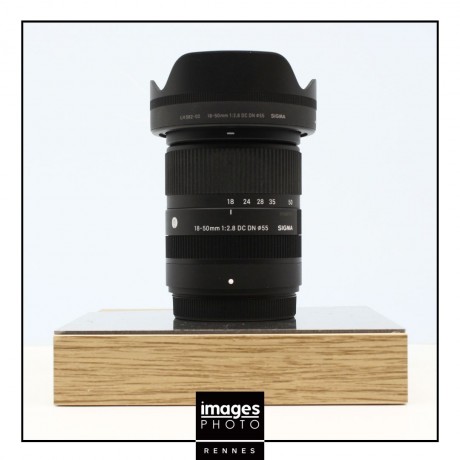 OCCASION - SIGMA 18-50/2.8 DC DN MONTURE FUJIFILM - GARANTIE 6 MOIS