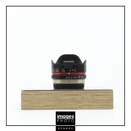 OCCASION - SAMYANG 7.5/3.5 FISH-EYE MFT - GARANTIE 6 MOIS