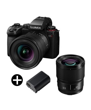 PANASONIC LUMIX DC-S5 II + 20-60 F/3.5-5.6 + S 85 F/1.8 + 2° BATT BLK-22