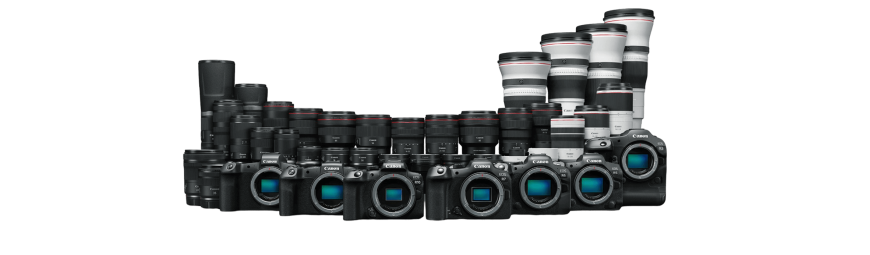 Univers Canon Hybride EOS R & RF